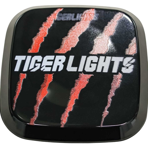 3" Mojave TLM3-LC Black Tiger Lights Lens Cover for ATV / UTV Racing Light