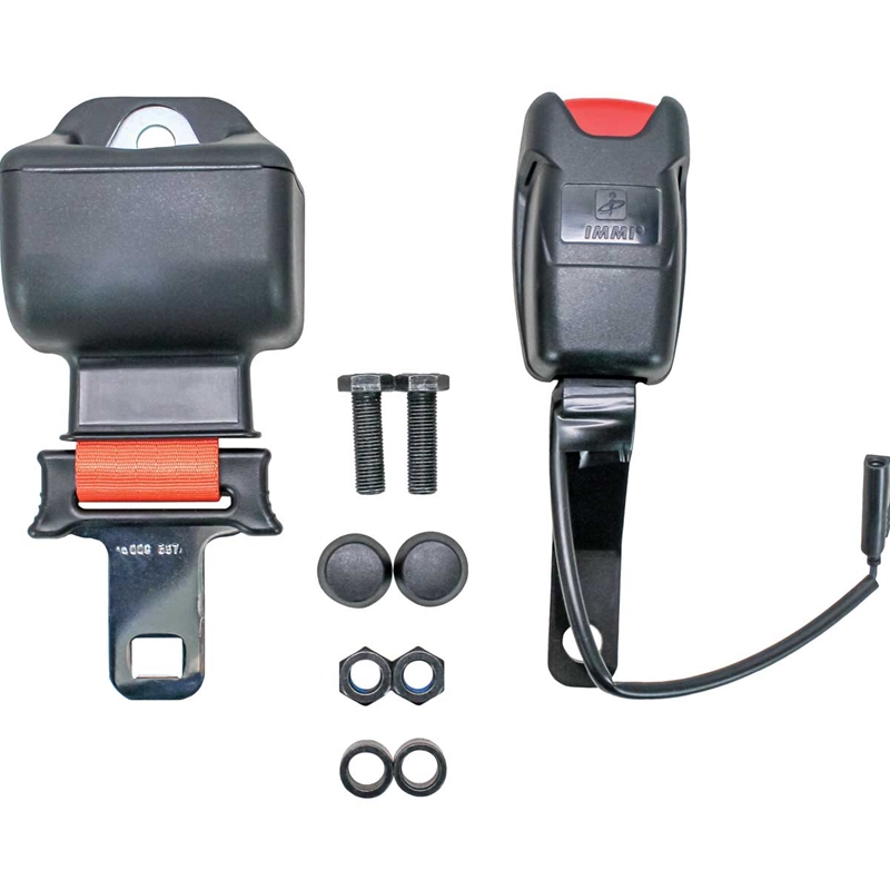 KM Grammer 7X1/7X2 Orange Retractable Seat Belt Kit with Switch