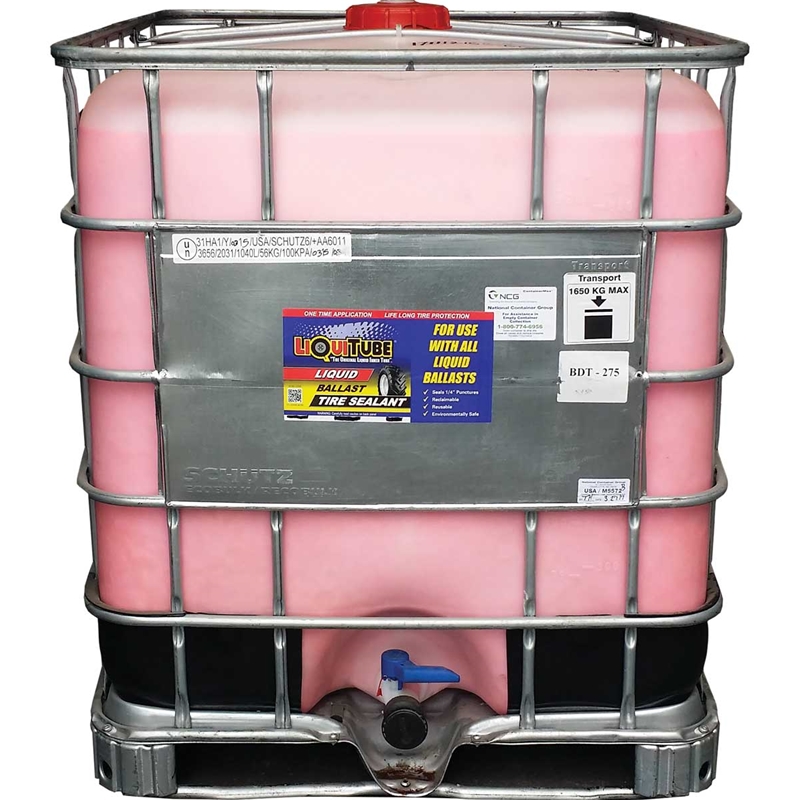 275 Gallon Tote of LiquiTube® Liquid Ballast Tire Sealant